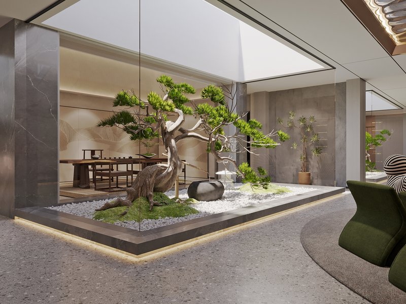 Landscape Renovation of Hotel Atrium